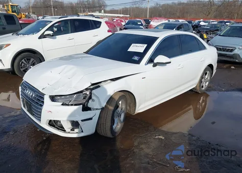 2019 Audi A4 45 Premium z USA, uszkodzony, nr VIN WAUDNAF4XKN019435